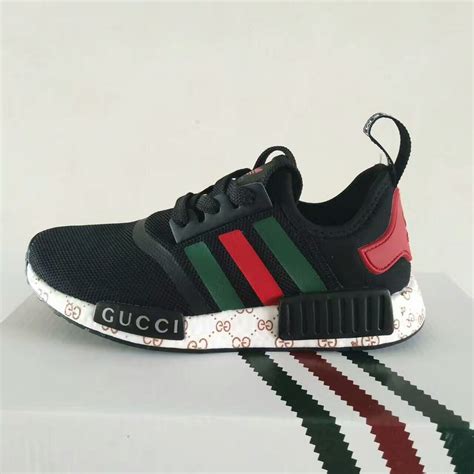 gucci x adidas originals nmd r1 bee white on sale